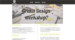 Desktop Screenshot of designhjelpen.com